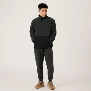 NWT Allbirds Men's Large Fluff Fleece Pant Joggers in Natural Black Size L